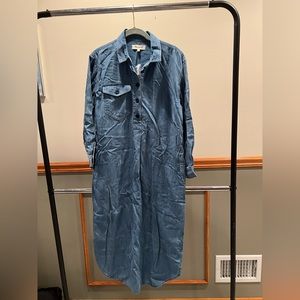 Madewell Denim Dress NEW size M
